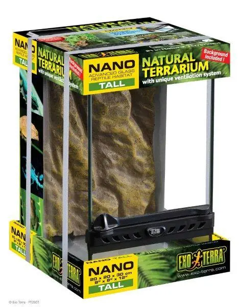 ExoTerra Terrarium Nano 20x20x30 cm 12 Liter